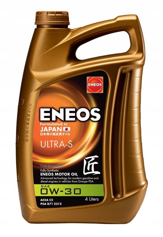 OLEJ ENEOS 0W-30 4L ULTRA S C2 Producent Eneos