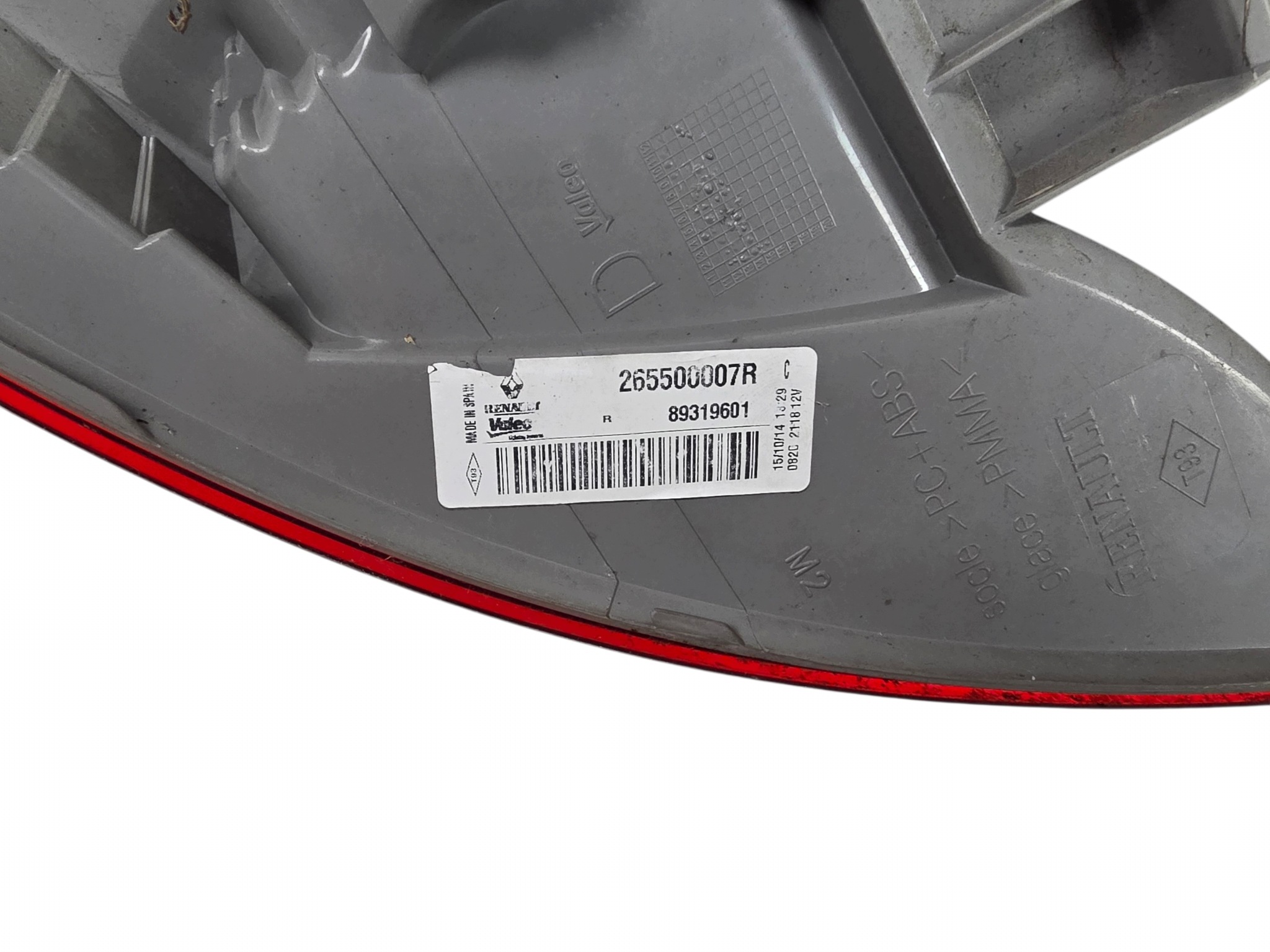 RENAULT MEGANE 3 III light rear right original. 265500007R