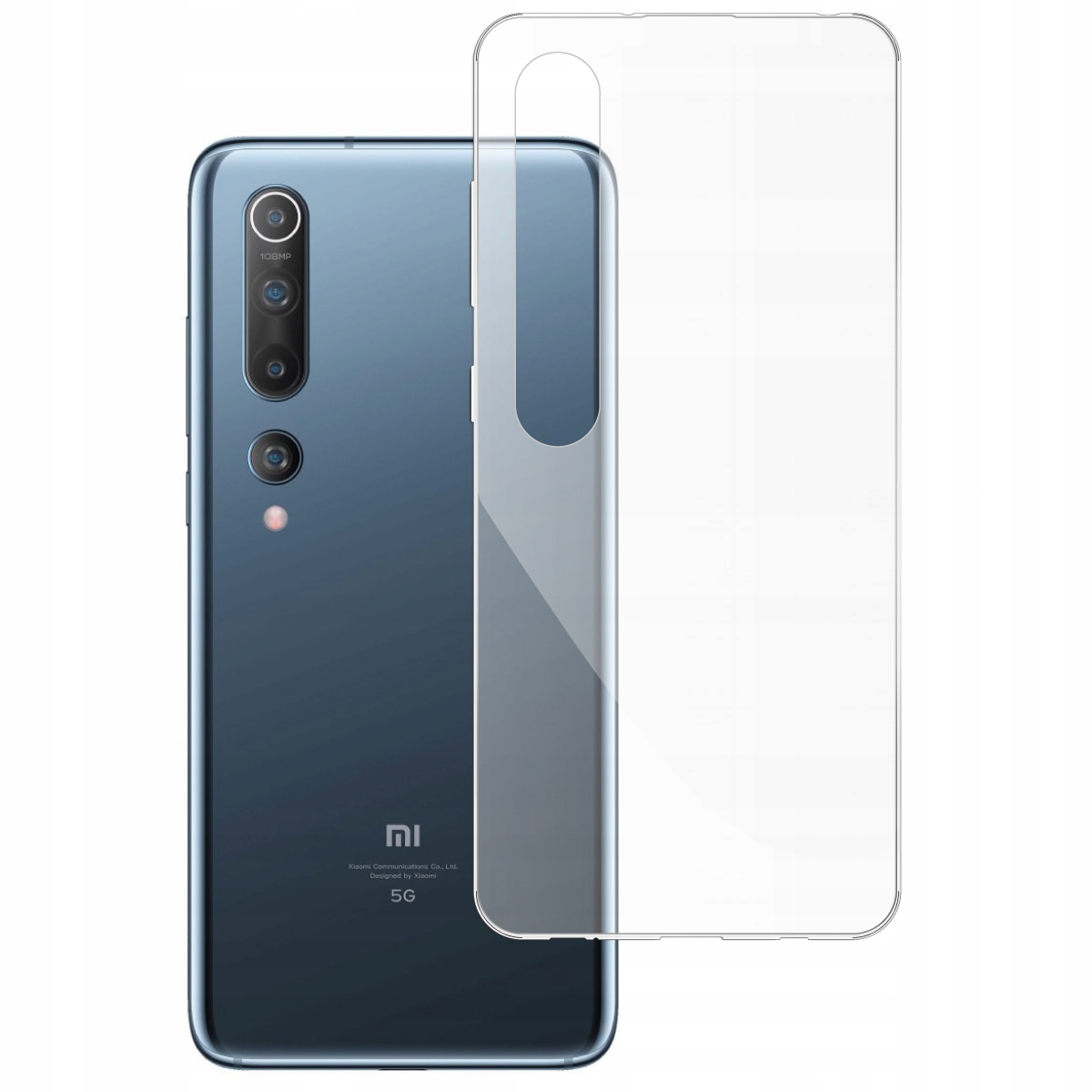 

Etui do Xiaomi MI10 gumowe Slim Clear View