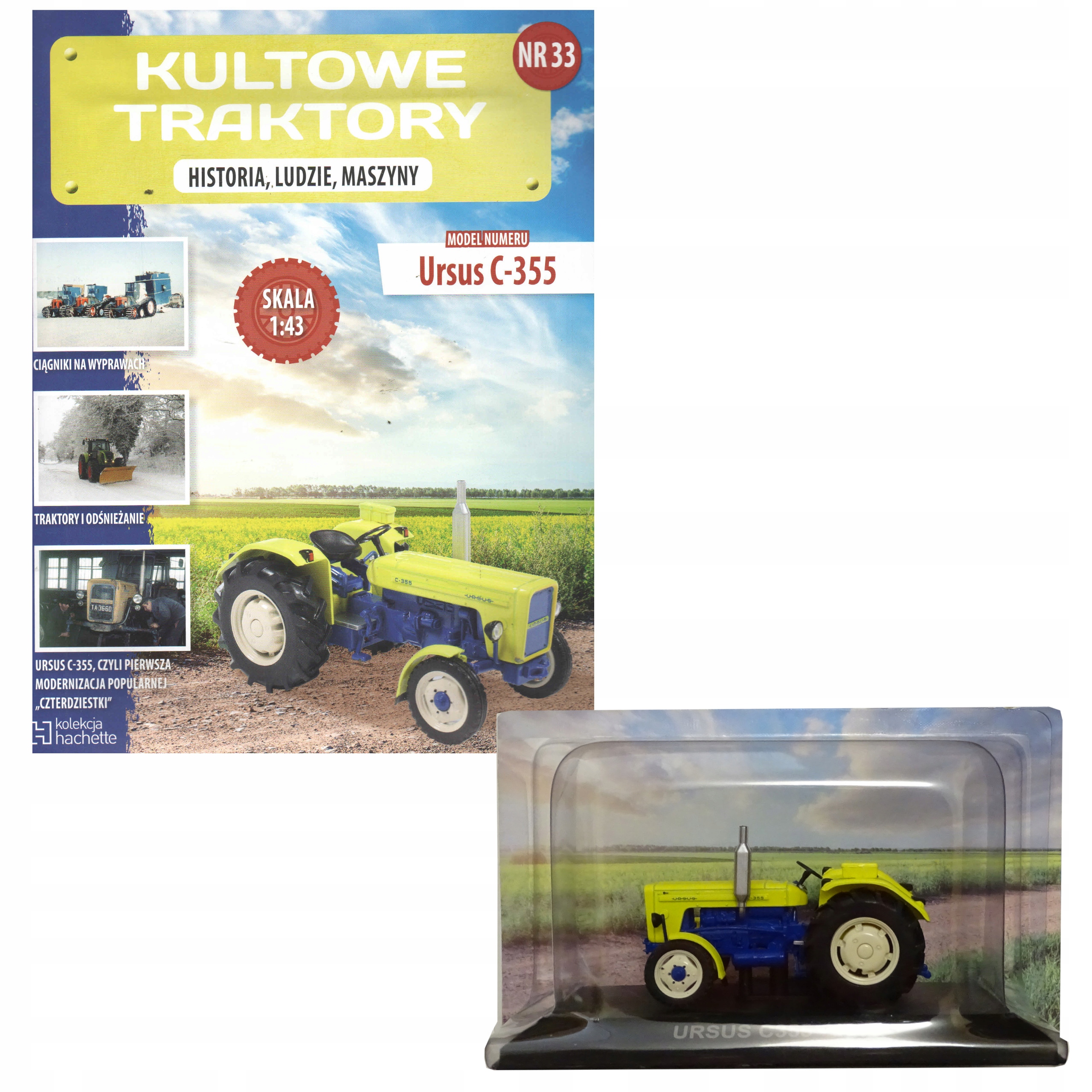 Kolekcja Kultowe Traktory 33 2026 Ursus C-355