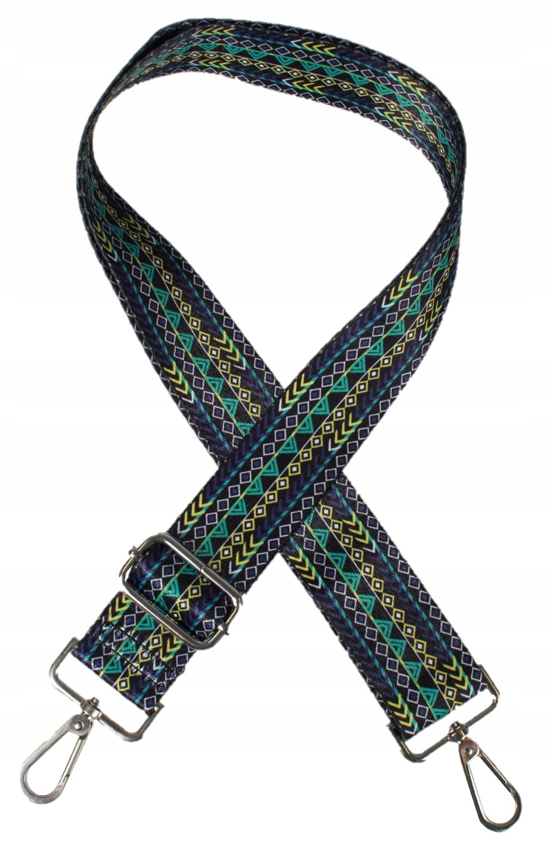 PASEK DO TOREBKI REGULOWANY SREBRNY PARCIANY LEMON