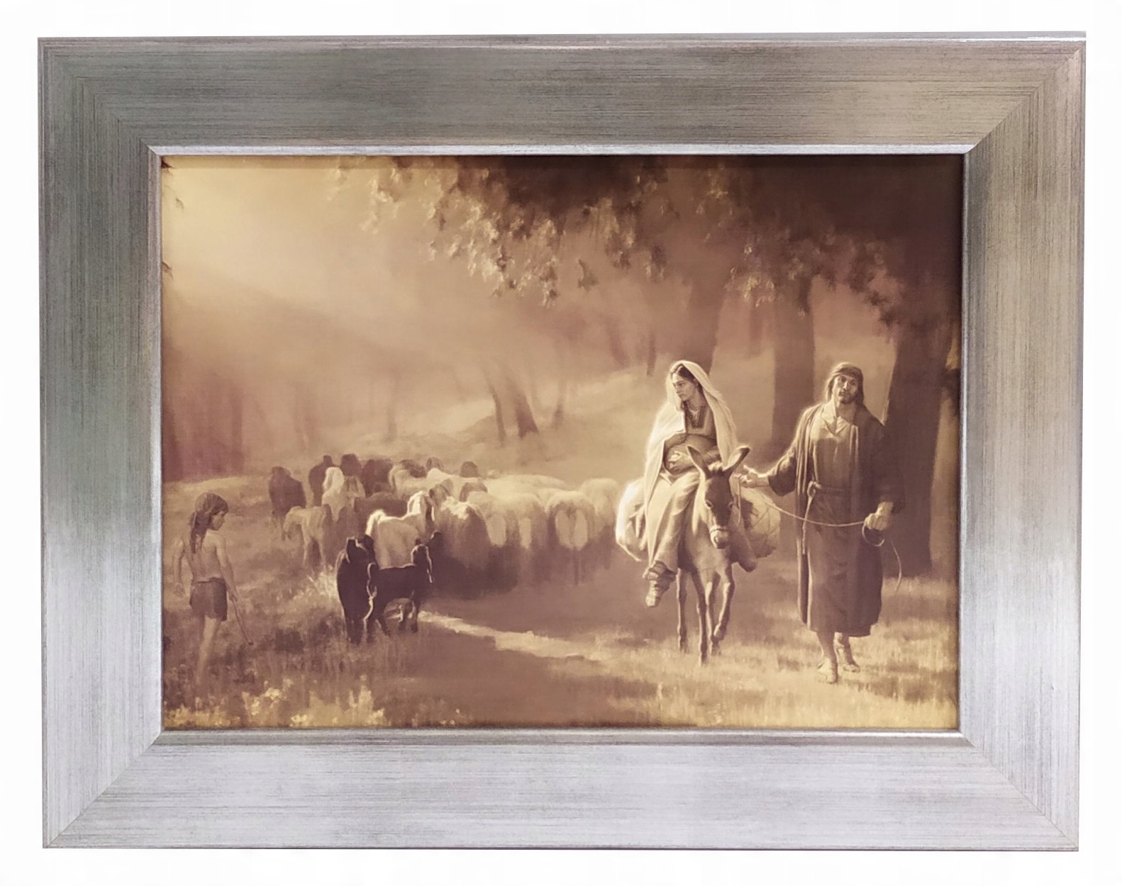 

Obraz Świętej Rodziny 40X50 W Drodze Do Betlejem