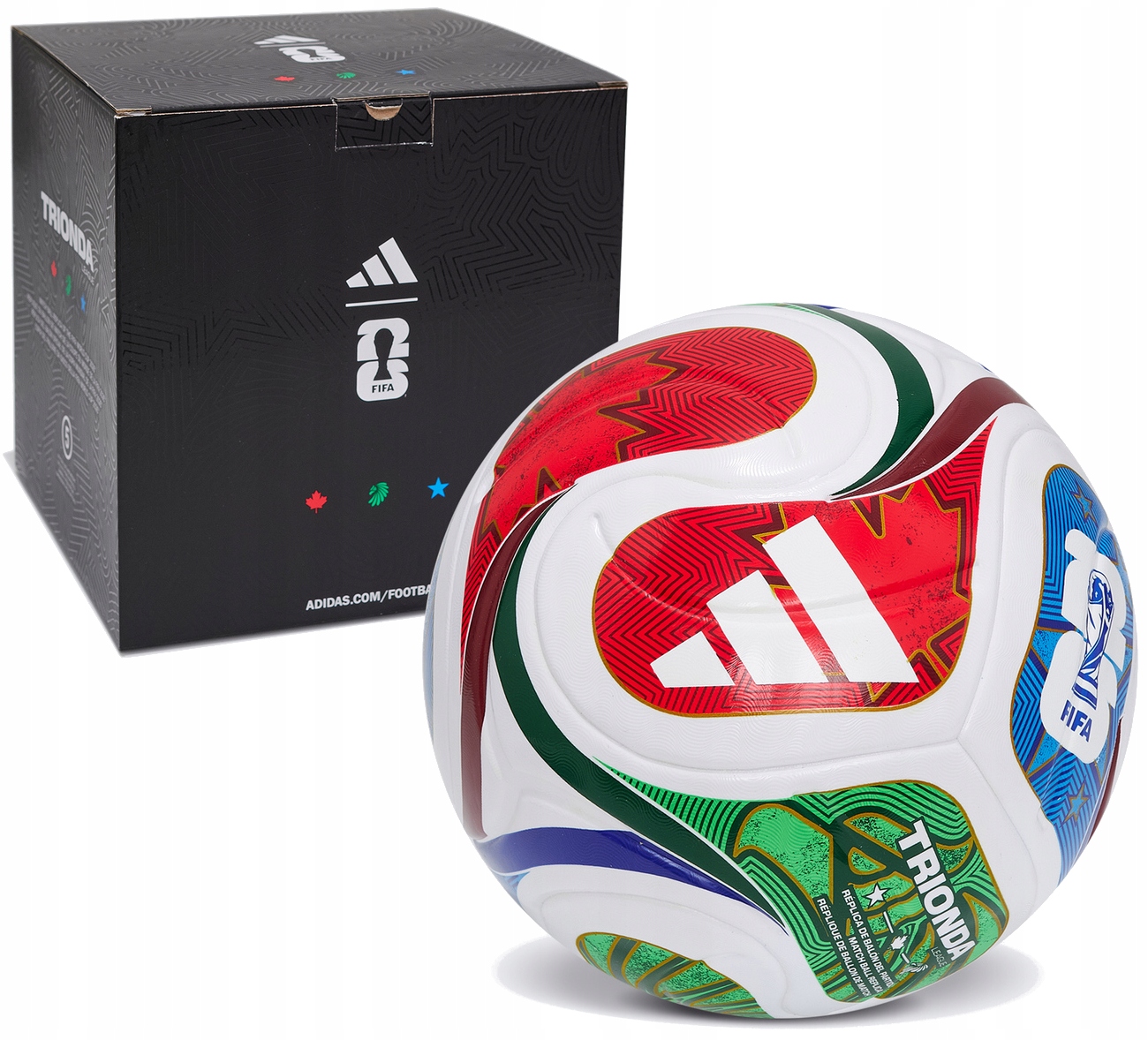 Adidas Piłka Trionda World Cup 26 League Box JD8045 R.4
