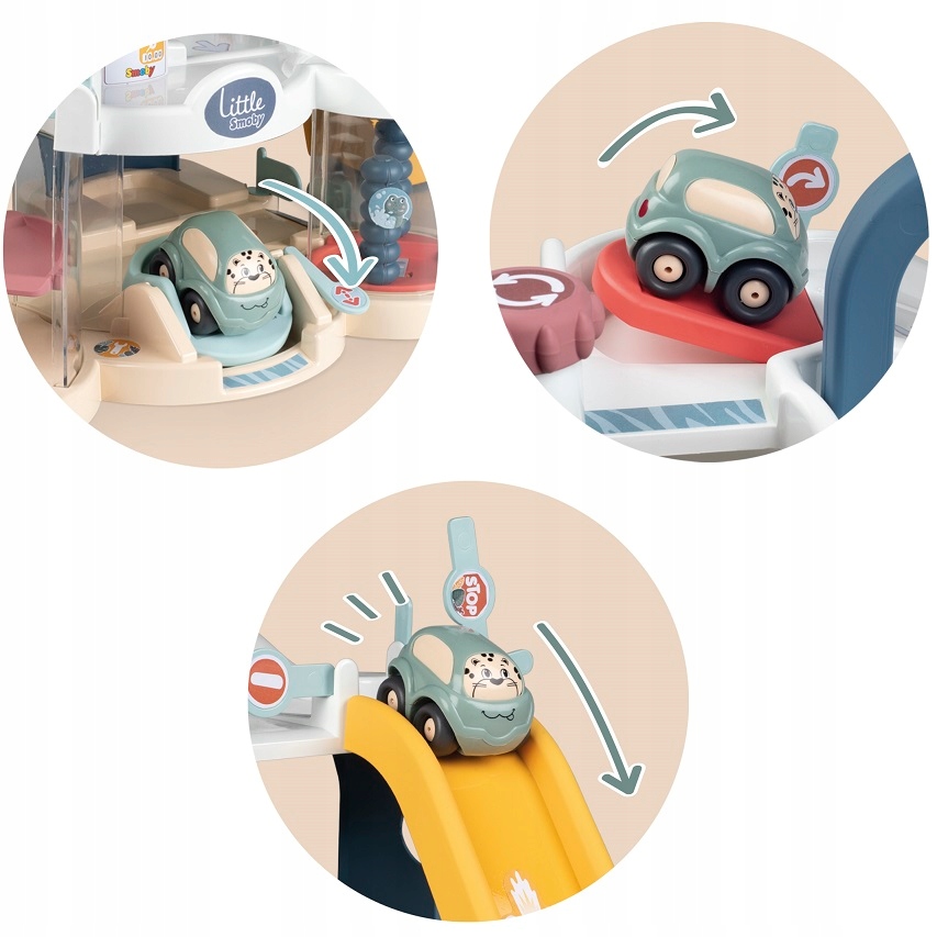 PIERWSZY GARAŻ VROOM PLANET AUTO HELIKOPTER SMOBY Model 140202