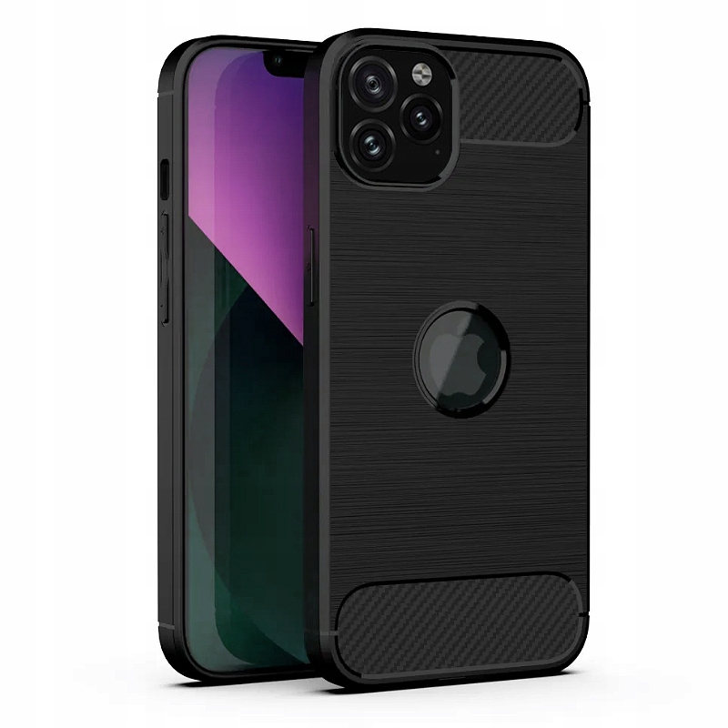 

Etui Obudowa Pancerne Do iPhone 11 Pro Carbon Case