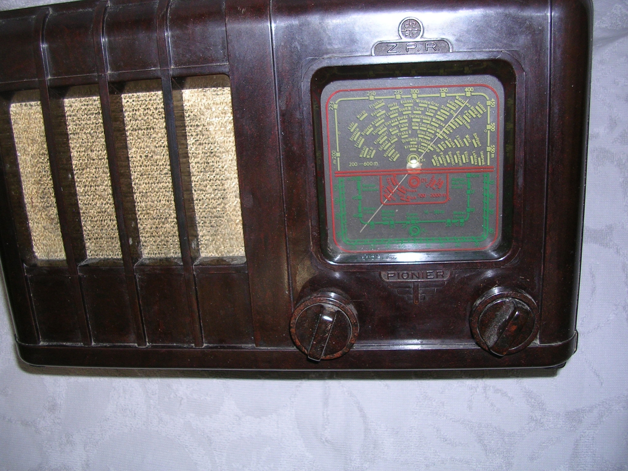 Radio stare lampowe Pionier U2