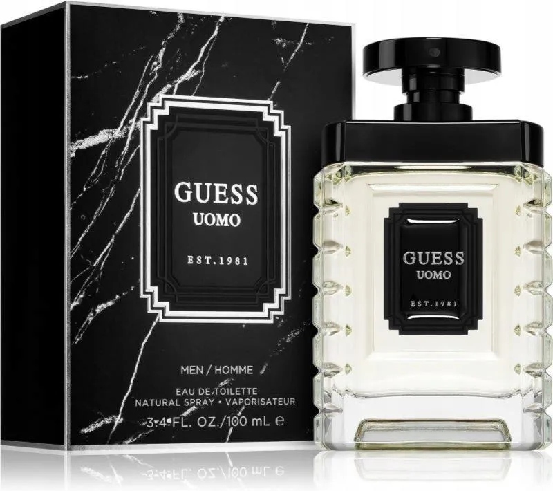 Фото - Чоловічі парфуми GUESS Uomo Edt M 100ML woda perfumowana męska 