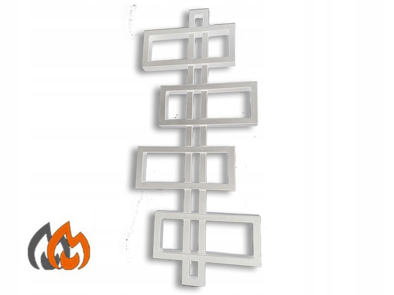 Ocelový radiátor bílý 1300 x 560 mm C