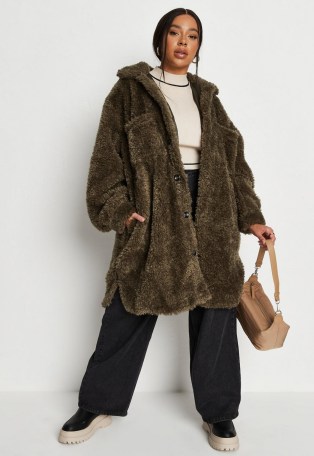 Dámský Kabát Plus Size 46 Missguided P0/LX10* 46 P_/