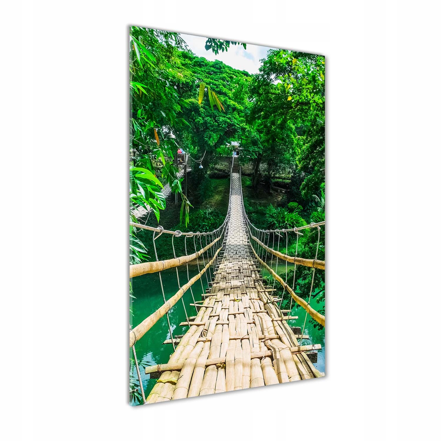 

Foto obraz szkło hartowane Most wiszący 60x120 cm