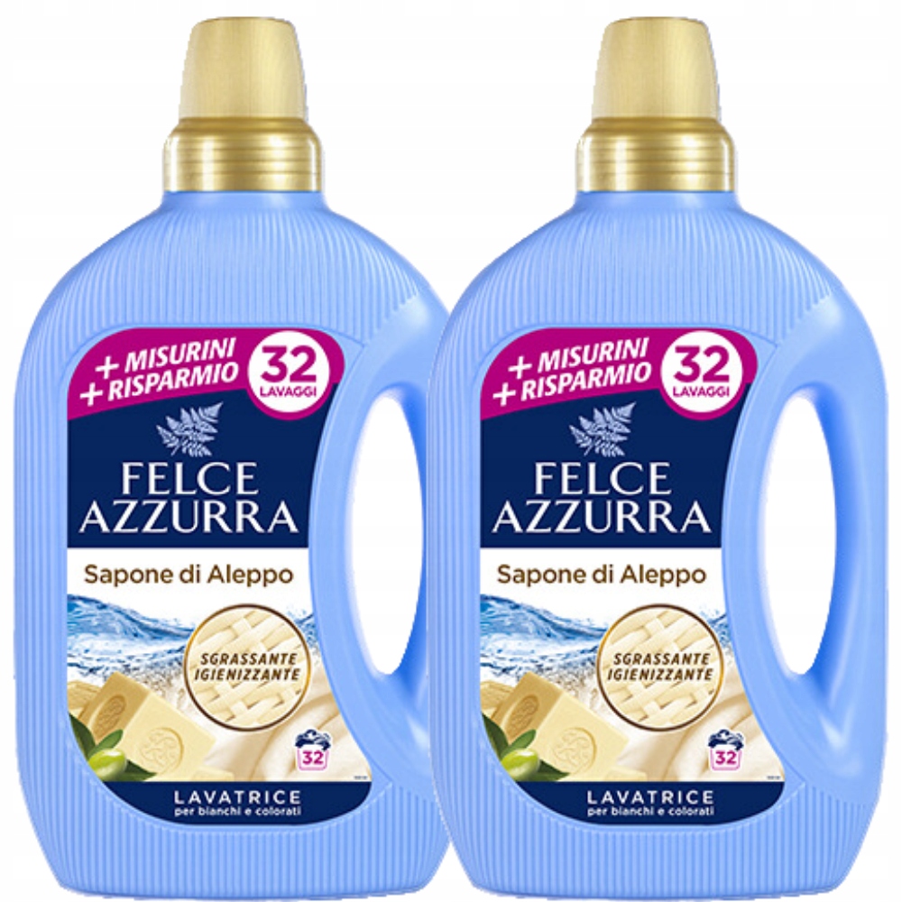 Levně Felce Azzurra Aleppo Soap Tekutý prací prostředek na praní 2x32 praní