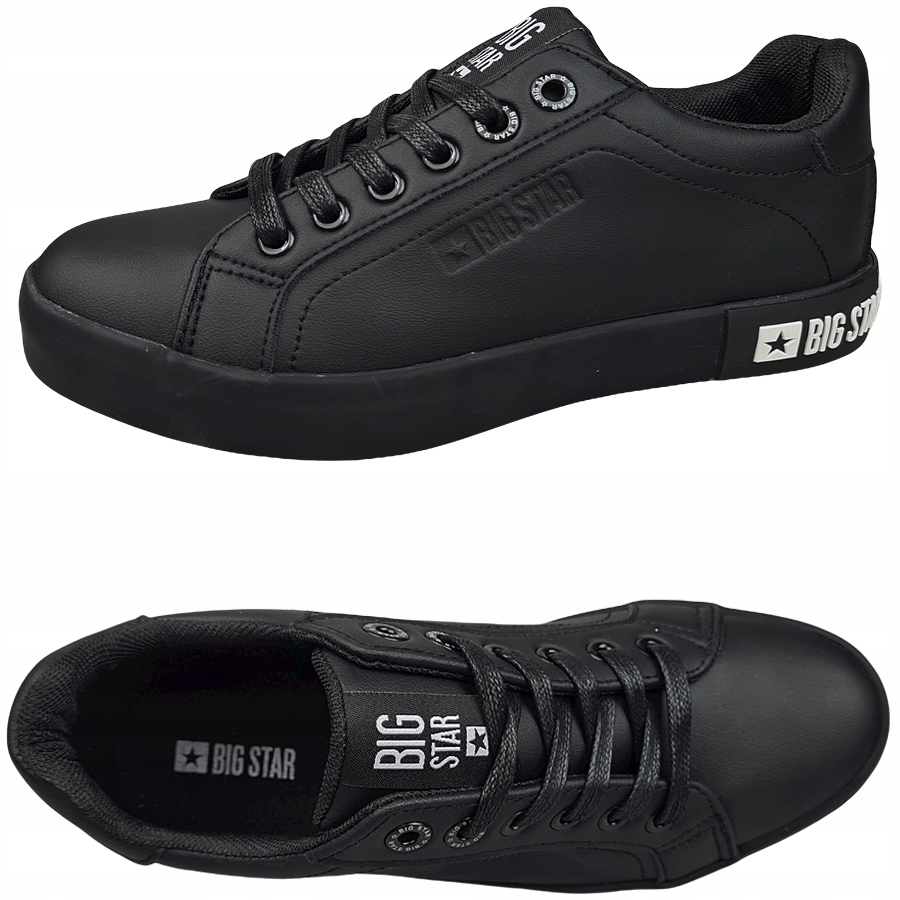 

Trampki Big Star czarne damskie ekoskóra II274030