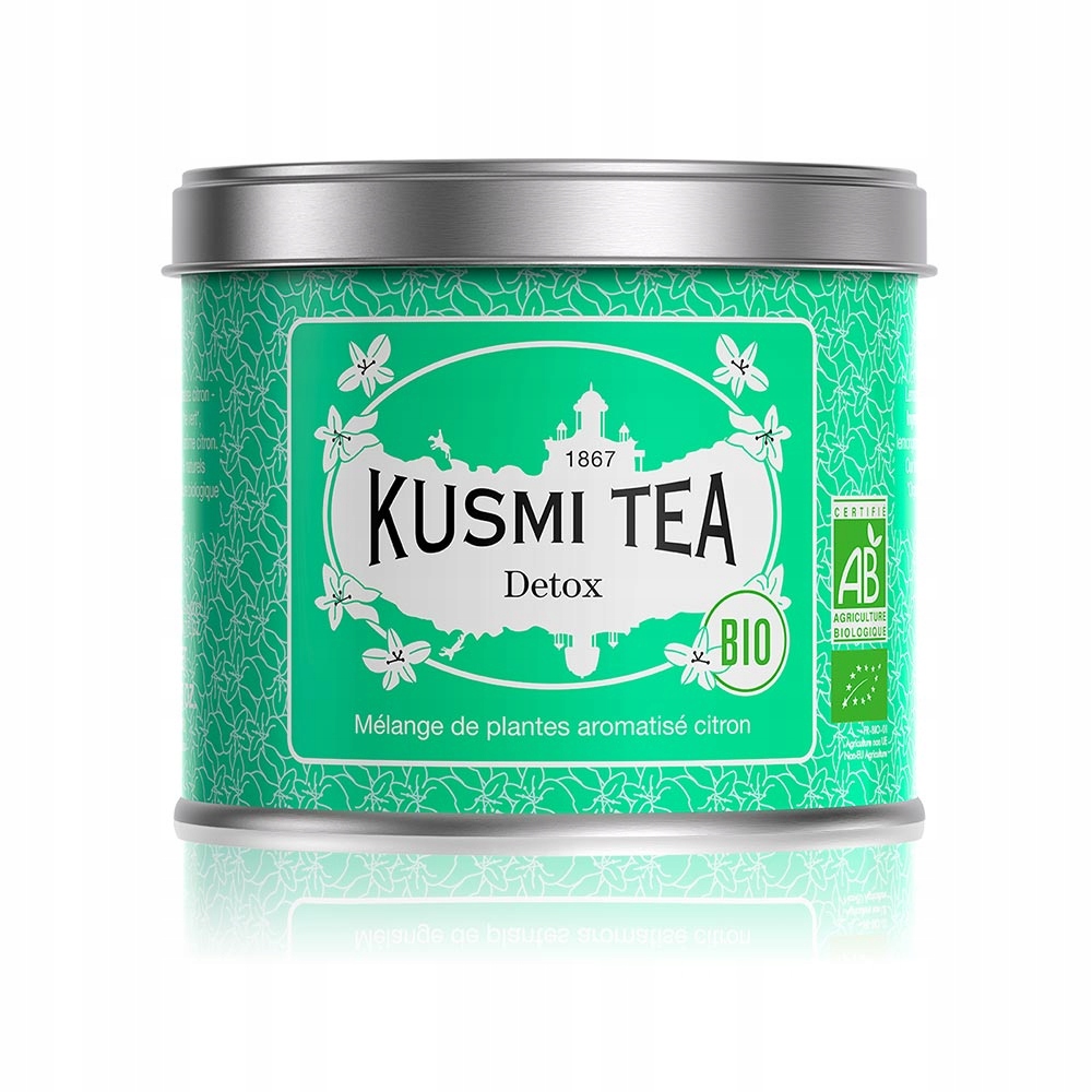 Herbata Zielona Kusmi Tea Detox Bio 100 g Mate Cytryna