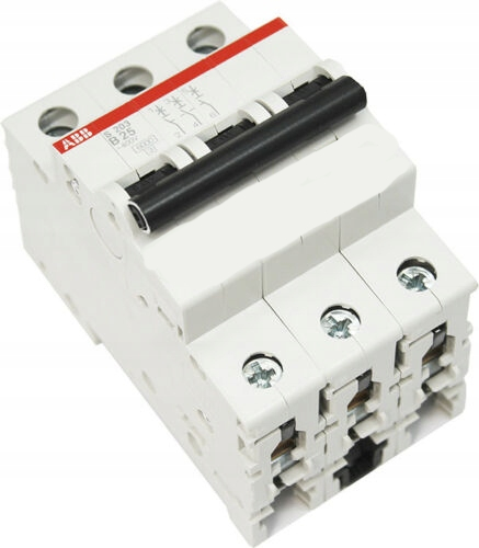 

Wyłąznik Nadprądowy 3P B 40A 6kA Ac S203-B40 Abb