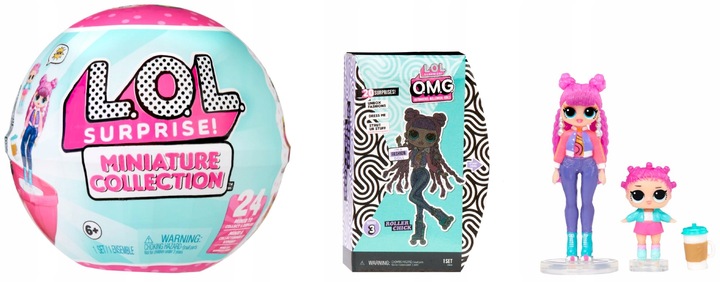 

Lol Surprise Mini Laleczka Omg Kula Zestaw 590606