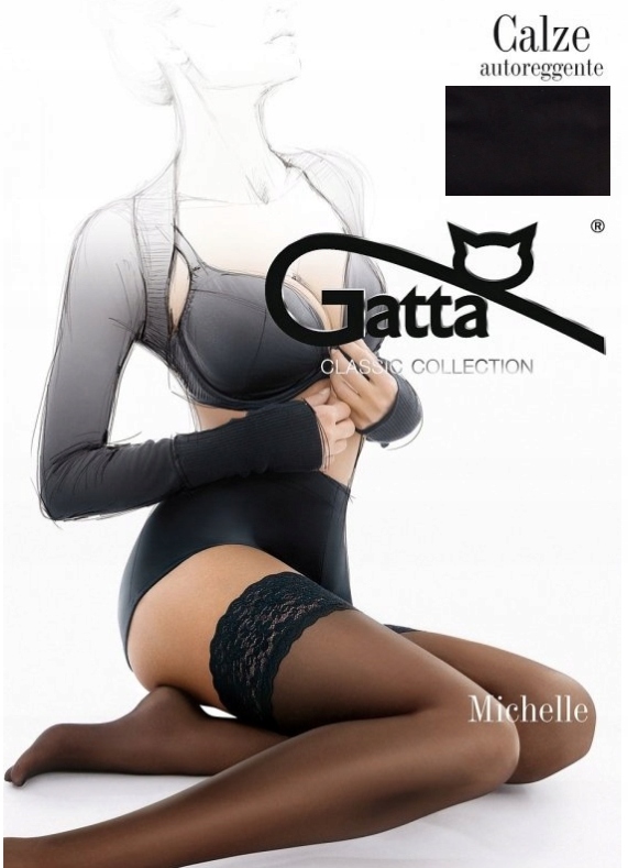 

Gatta Michelle 01 pończochy samonośne nero r.1/2