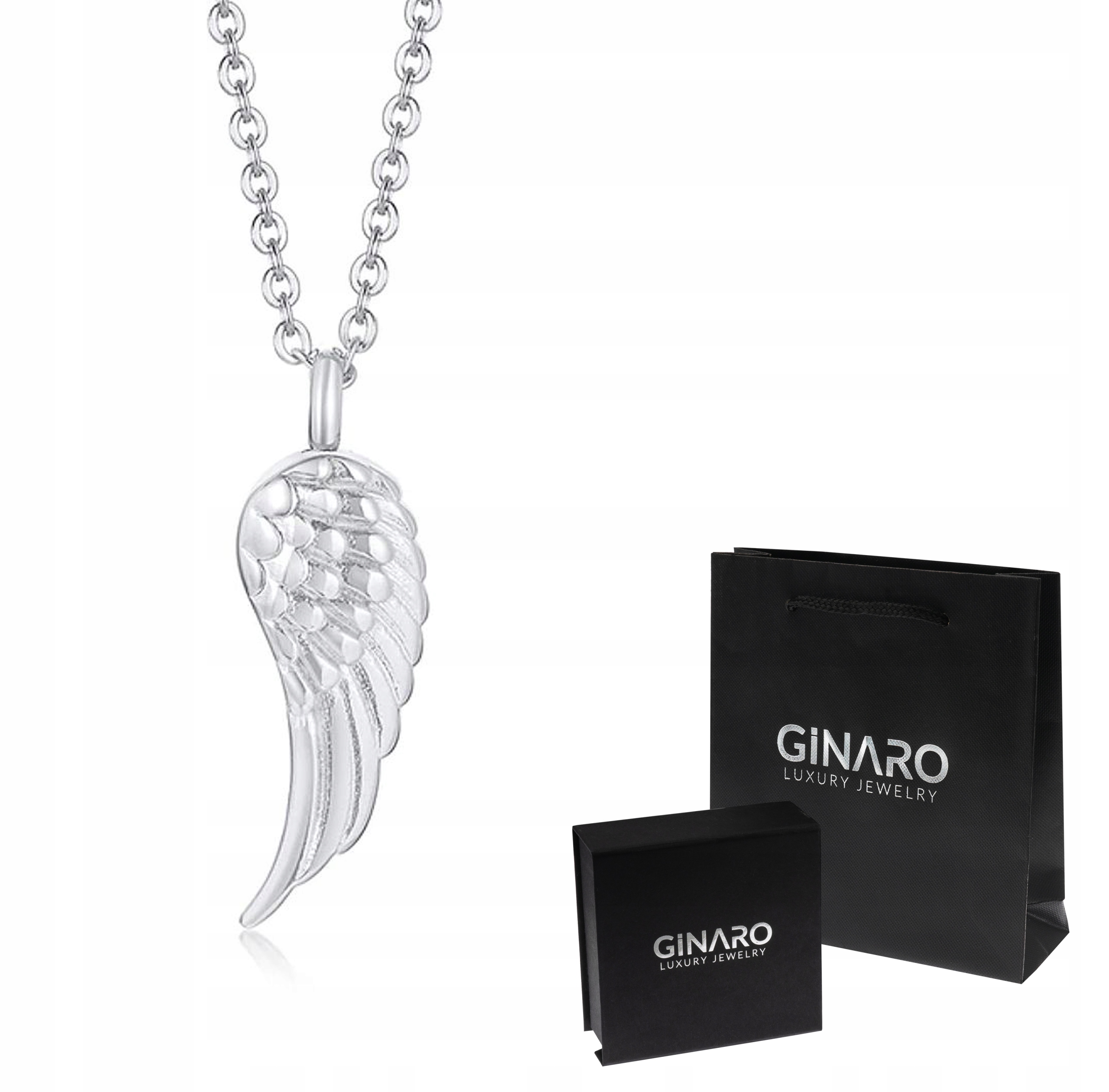 ZAWIESZKA SKRZYDŁO SREBRNA STAL CHIRURGICZNA