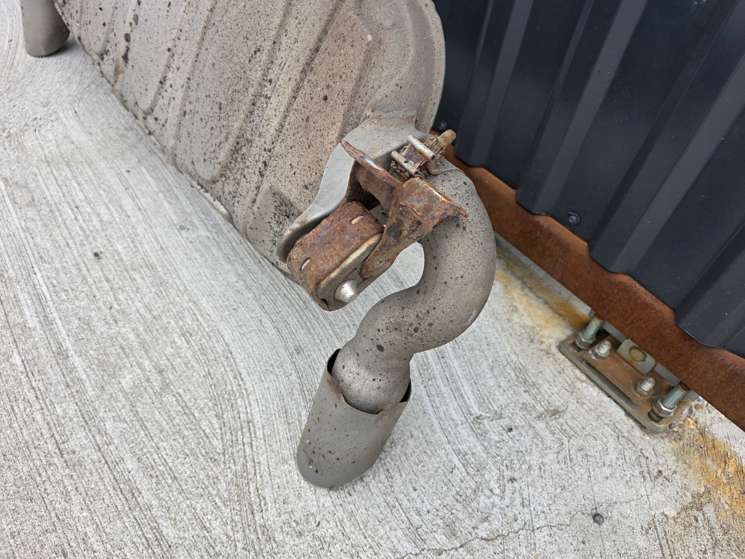 muffler, exhaust KOMPLET AUDI Q7 4L 4.2 TDI original !!!