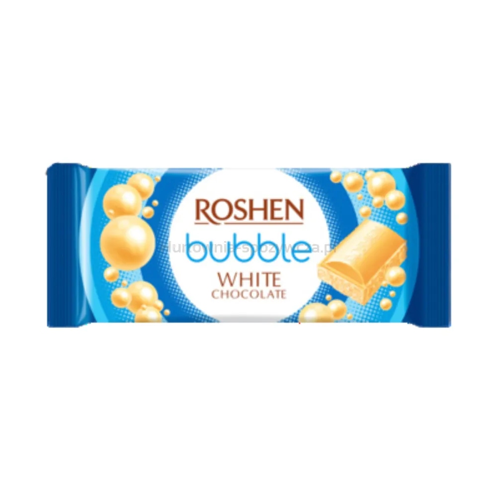 Levně Roshen Čokoláda Bublinková bílá 80 g