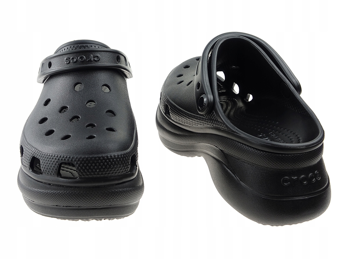 Crocs Nazouváky Casual Černé Na Silné Podrážce Ažurové 36/37 4AA