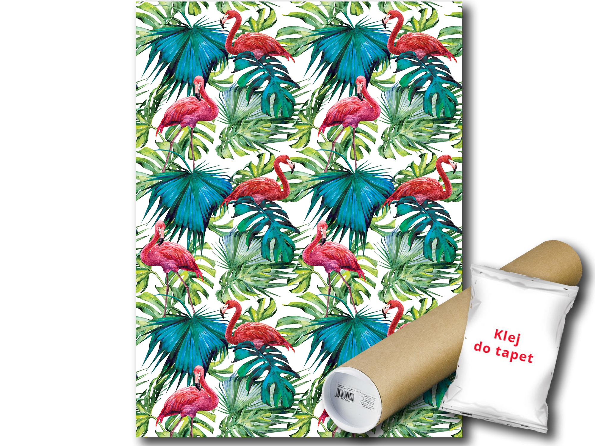 Fototapeta Listy Plameňák 23C Panxl 206x275 F11083