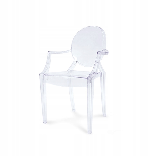 

Krzesło louis Przezroczyste do toaletki 209 ghost