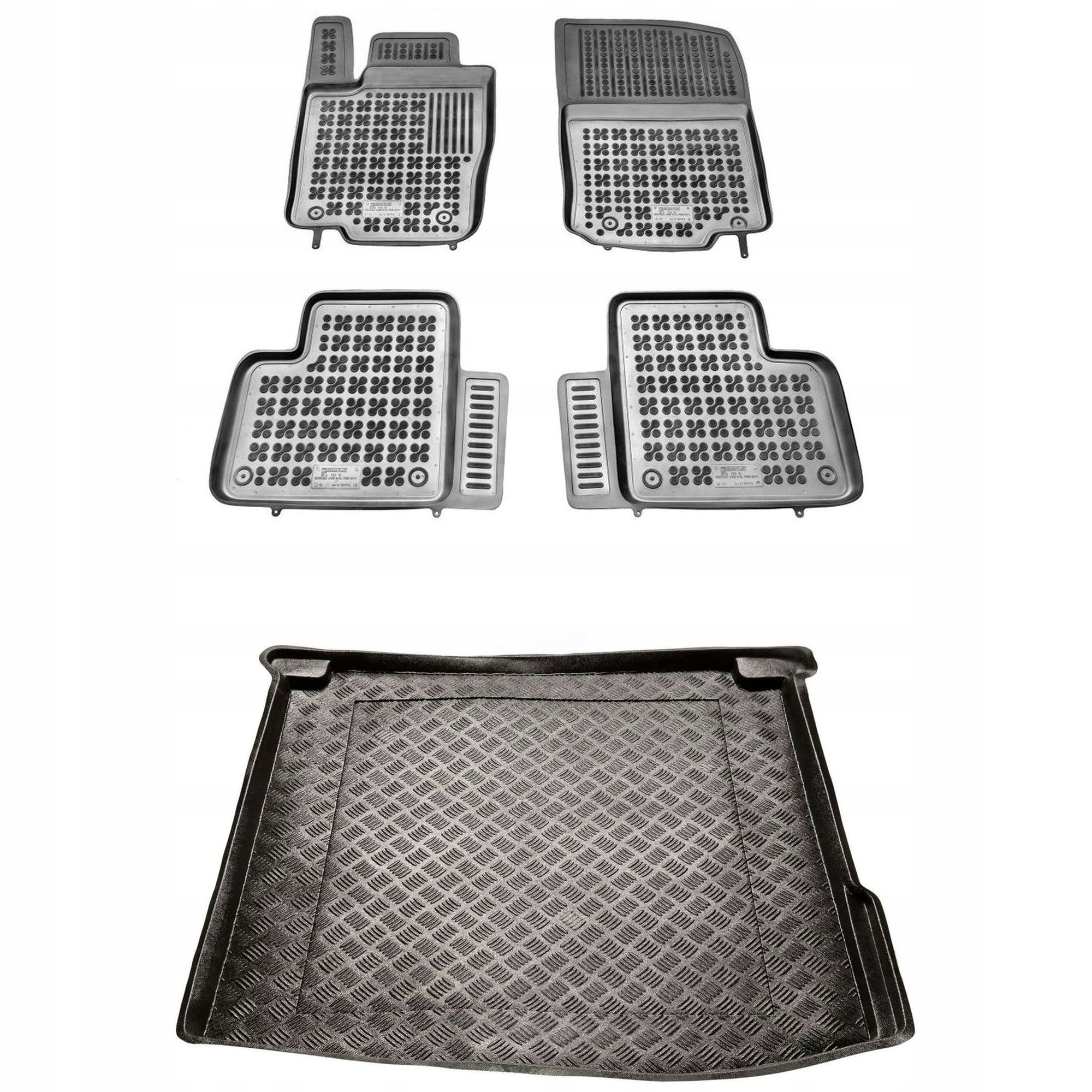 Sada koberčekov a protišmykovej podložky Mercedes-Benz Gle I C292 2015-2019