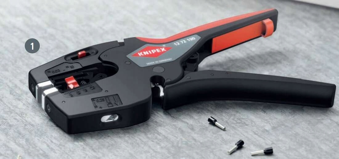 multifunkční kleště pro řezání a odizolování, Knipex [12 72 190]