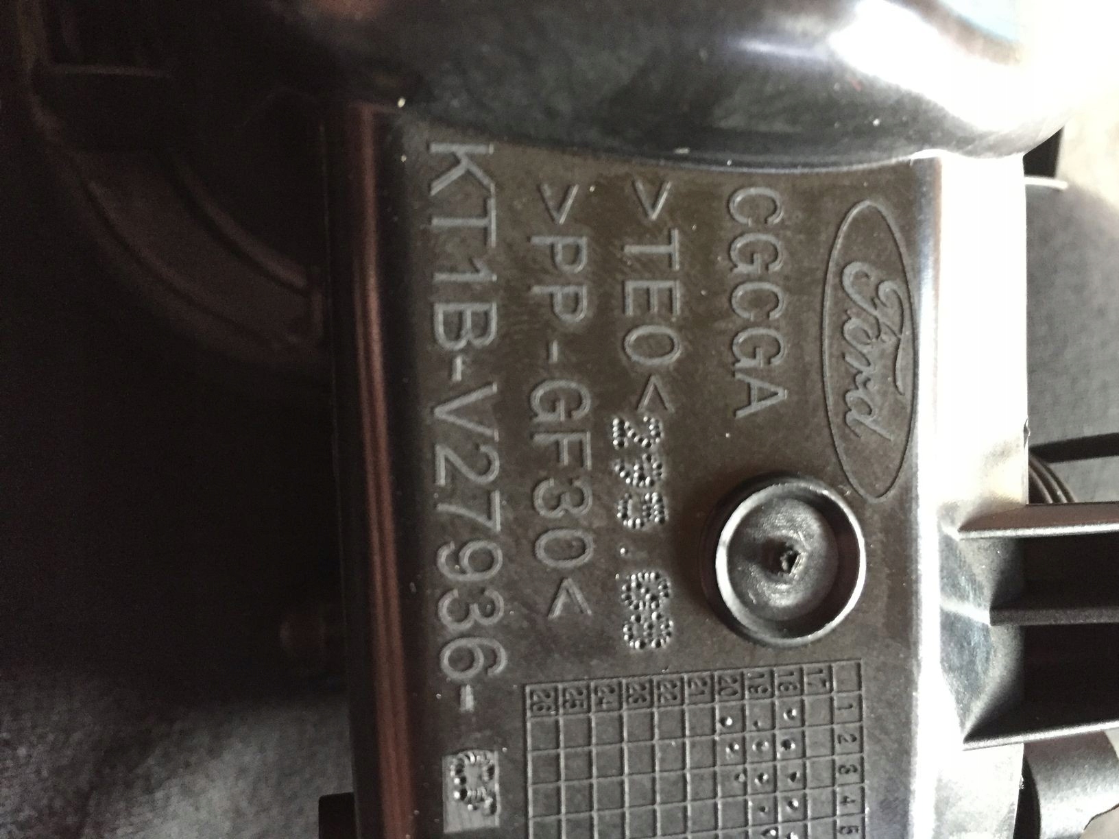 KLAPKA WLEWU PALIWA FORD CONNECT MK2 LIFT DLUGI Part number KT1B V27936 CF