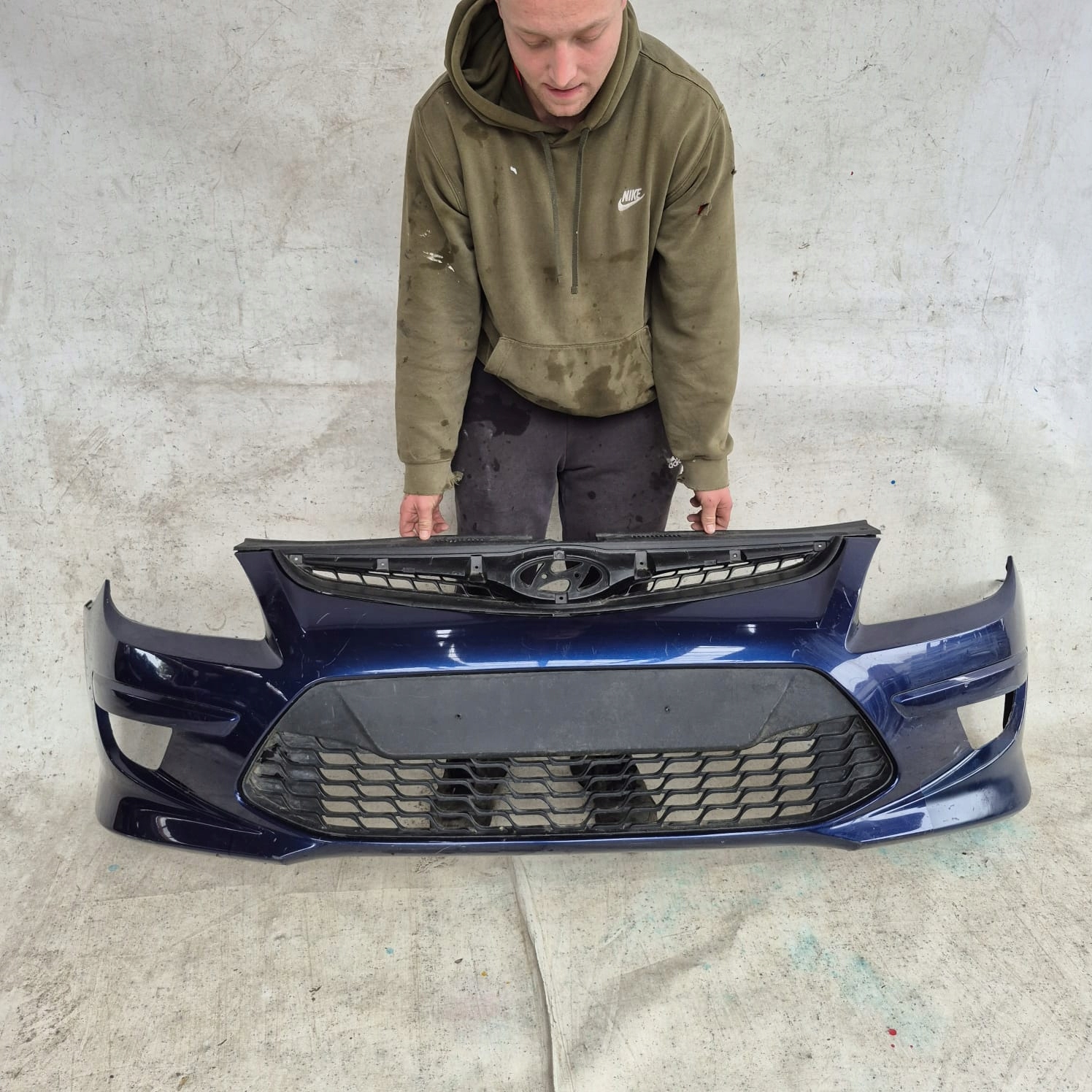 HYUNDAI I30 and LIFT 09-12 bumper front front replacement