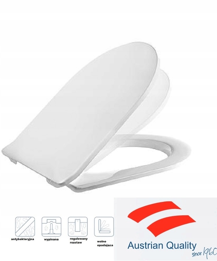 Slim Deska S Pomalým Sklápěním Pro Laufen Pro A Odnímatelná