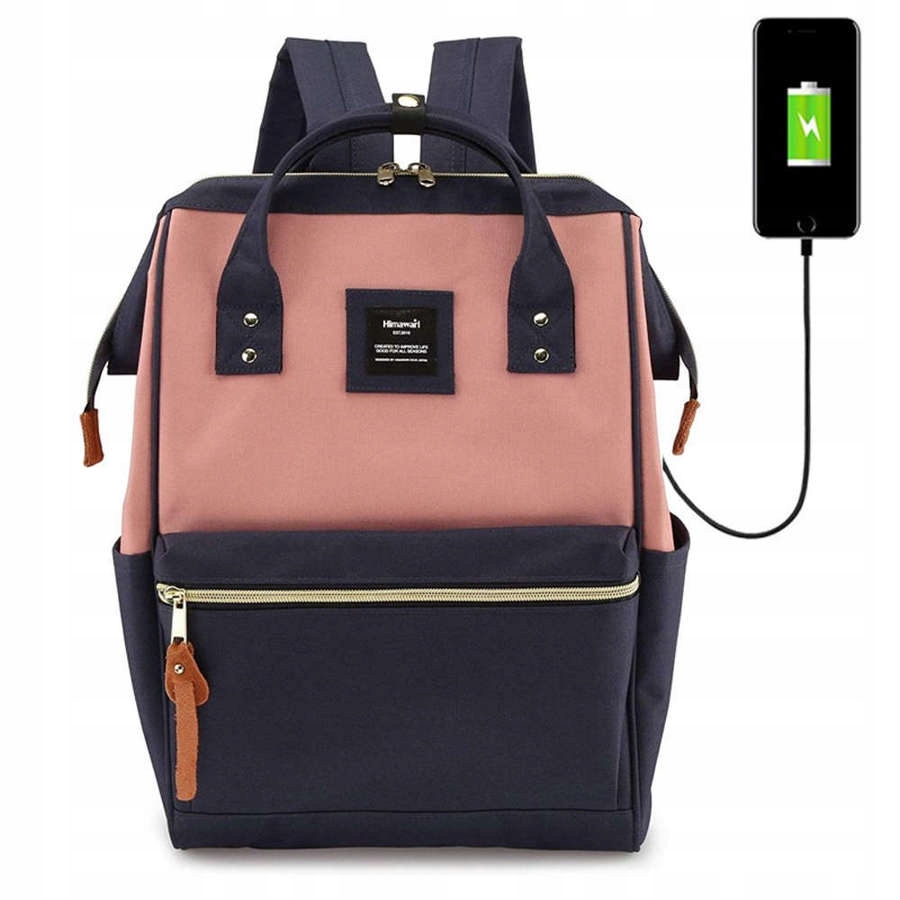 

Plecak Himawari torba na laptop 13,3 Usb pojemny