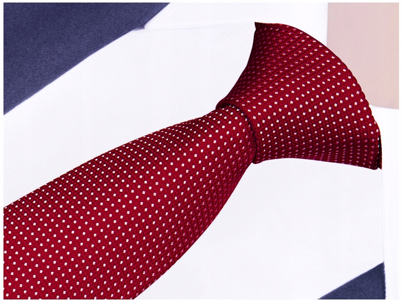 

Greg Żakardowy Krawat Męski Bordo Mikrofibra g139