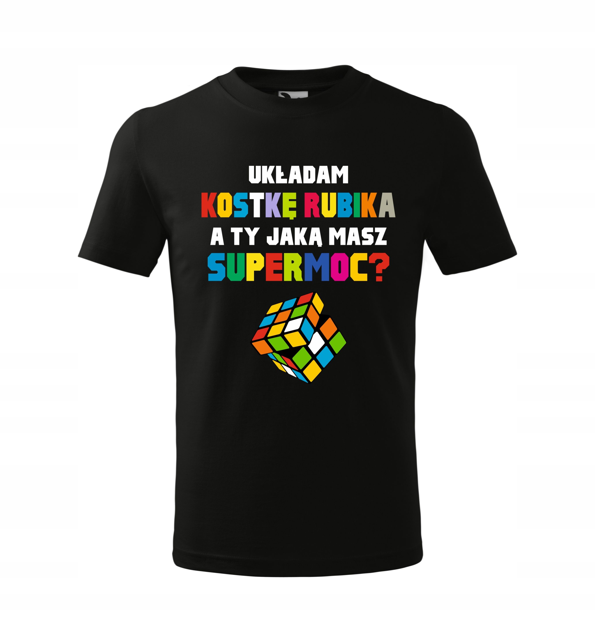 

Koszulka dziecięca Kostka Rubika jakość Premium122