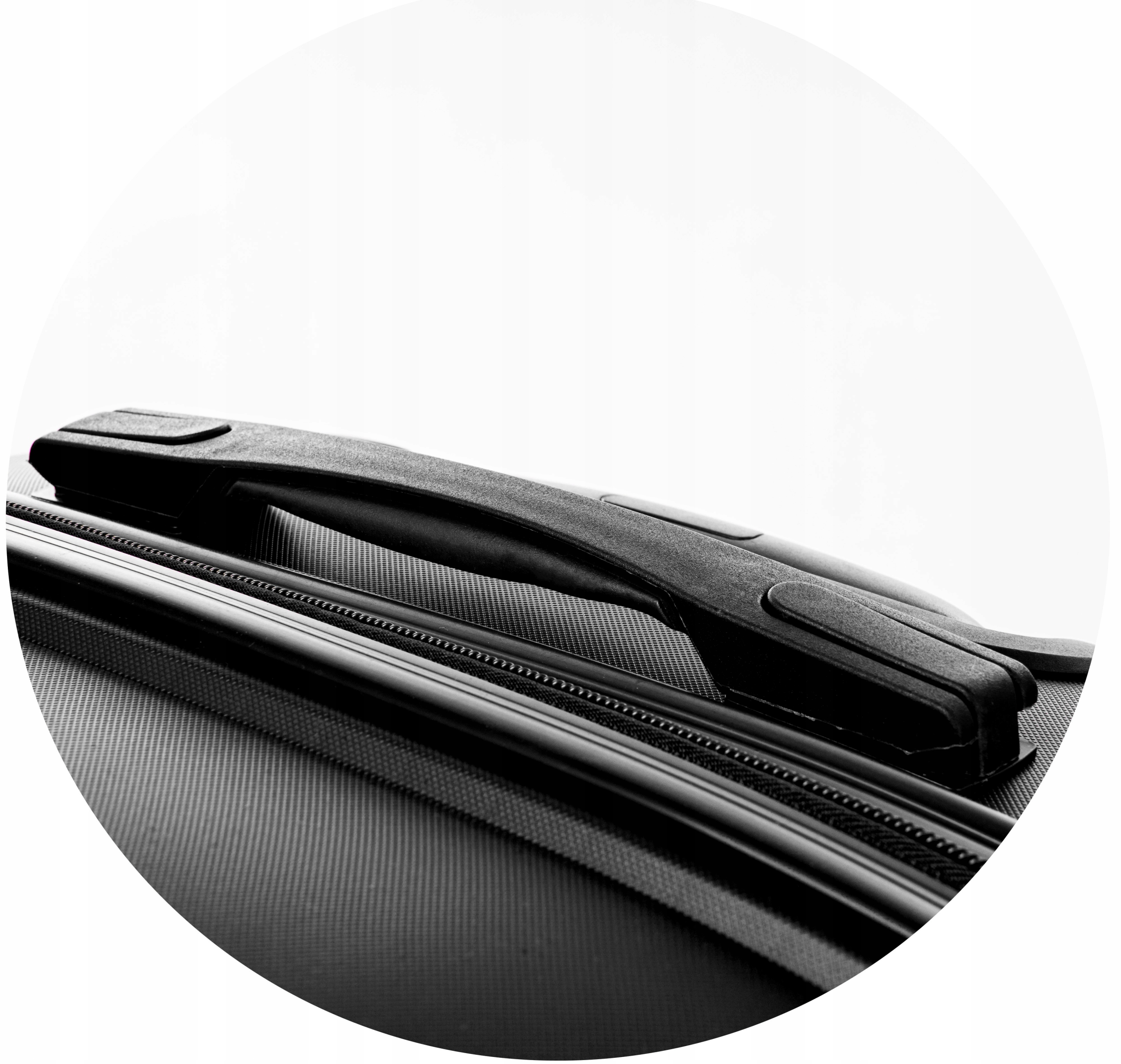 MAŁA WALIZKA KABINOWA PODRÓŻNA L RGL POLIPROPYLEN PODWÓJNE KÓŁKA OBROTOWE Wysokość 55 cm