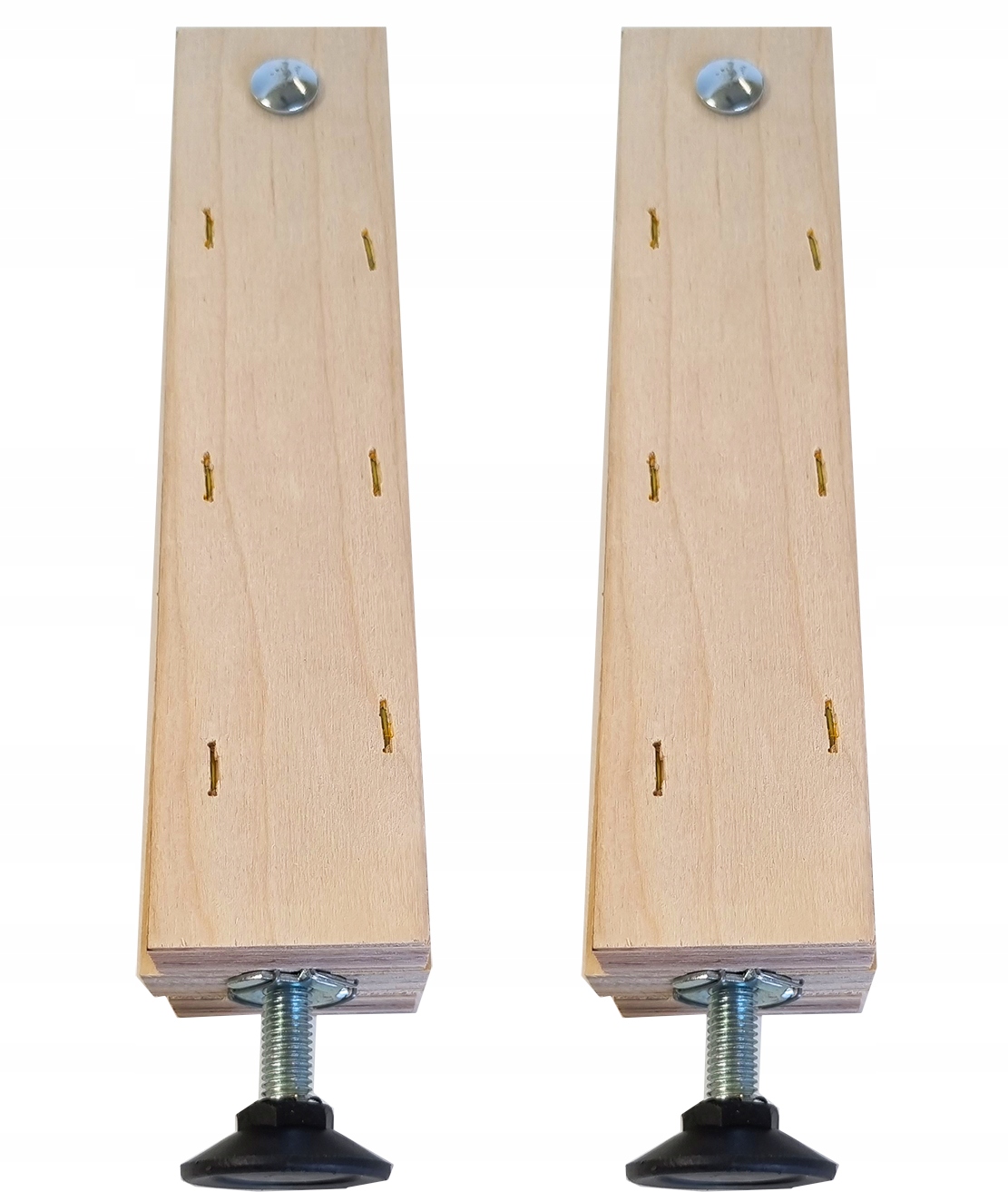 Nóżki do środkowej belki stelaża z regulacją mocne Marka Moledo