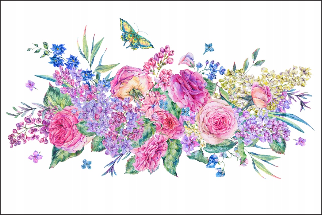 

Fototapeta kolorowe róże natura rośliny 90x135