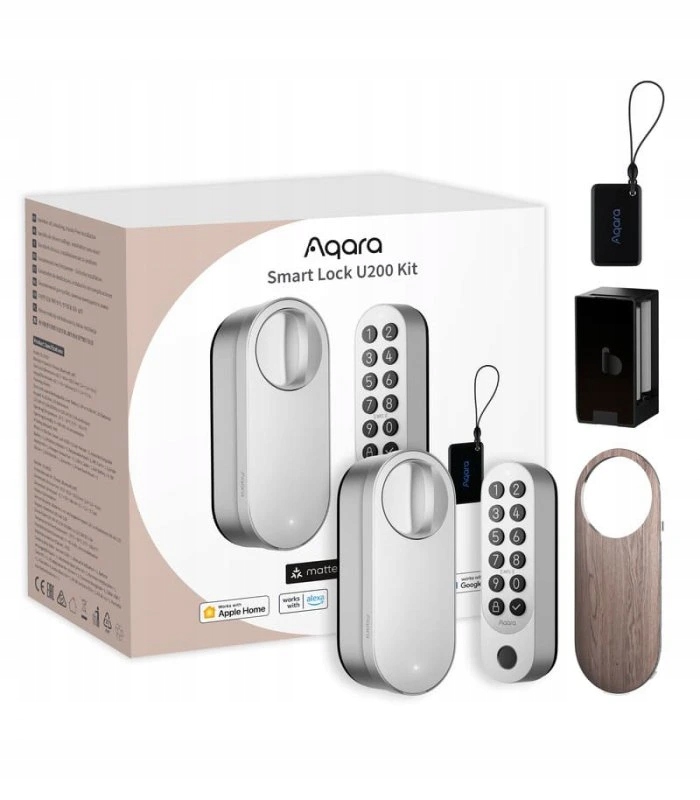 Aqara Smart zámok U200 strieborný Smart lock U200 Kit