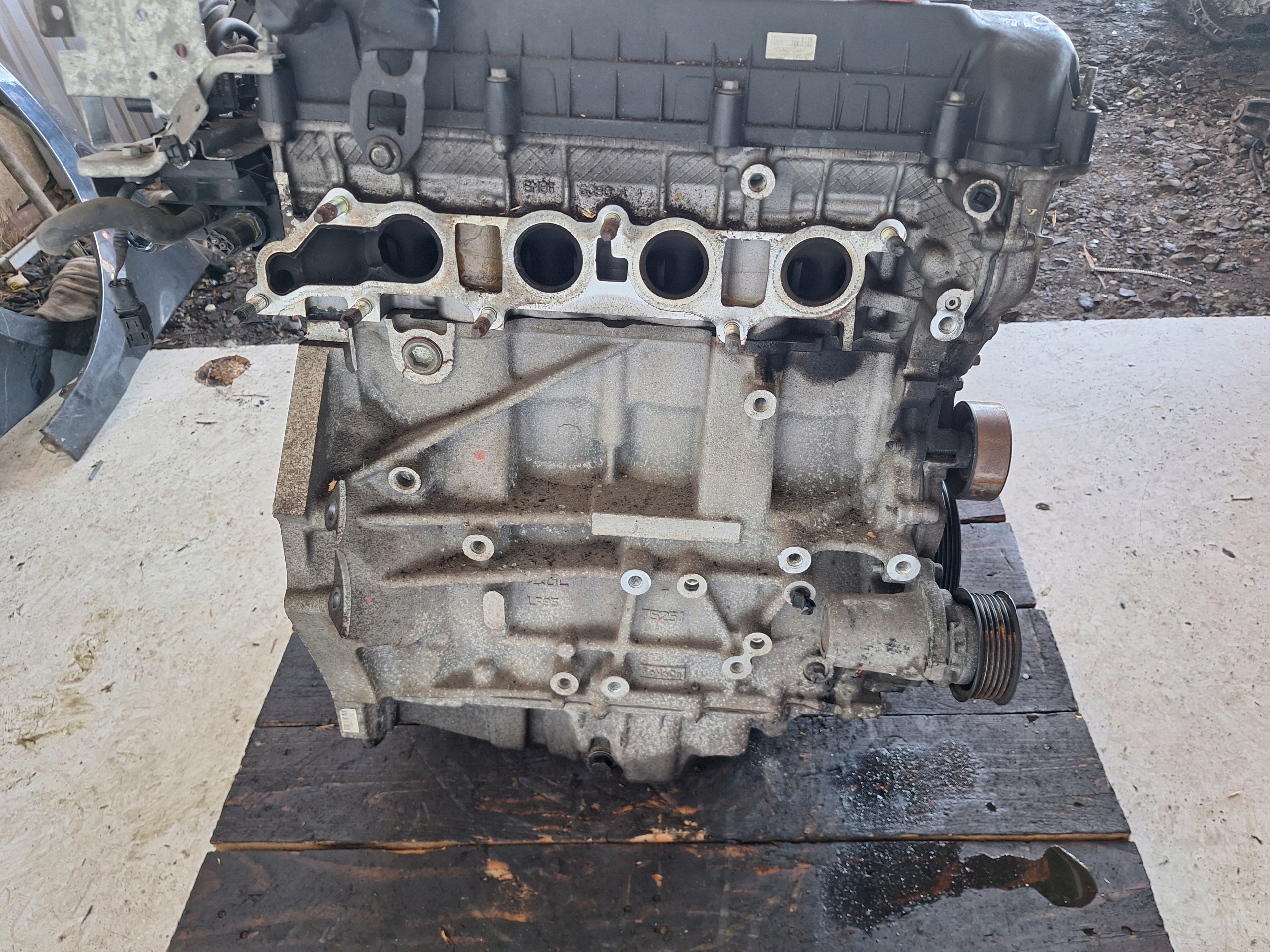 MAZDA 6 GH 08-10 engine 2.0 BENZYNA147KM LF95