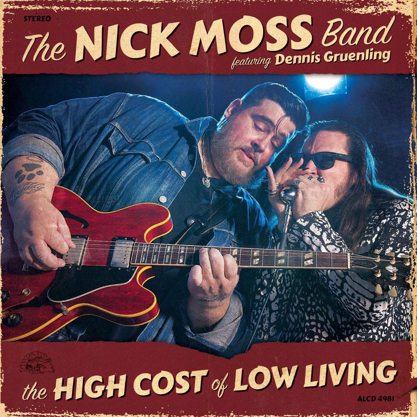 Nick Moss Band The High Cost Of Low Living CD