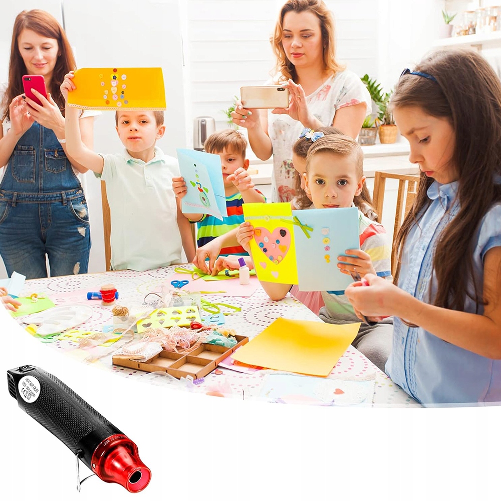 PORĘCZNA MINI OPALARKA HOTAIR 300W GORĄCE POWIETRZ kurczenia się ciepła Zasilanie sieciowe