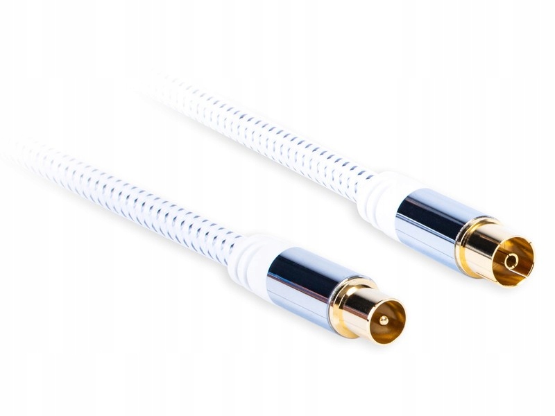 

Kabel antenowy koncentryczny Tv gniazdo wtyk 10m