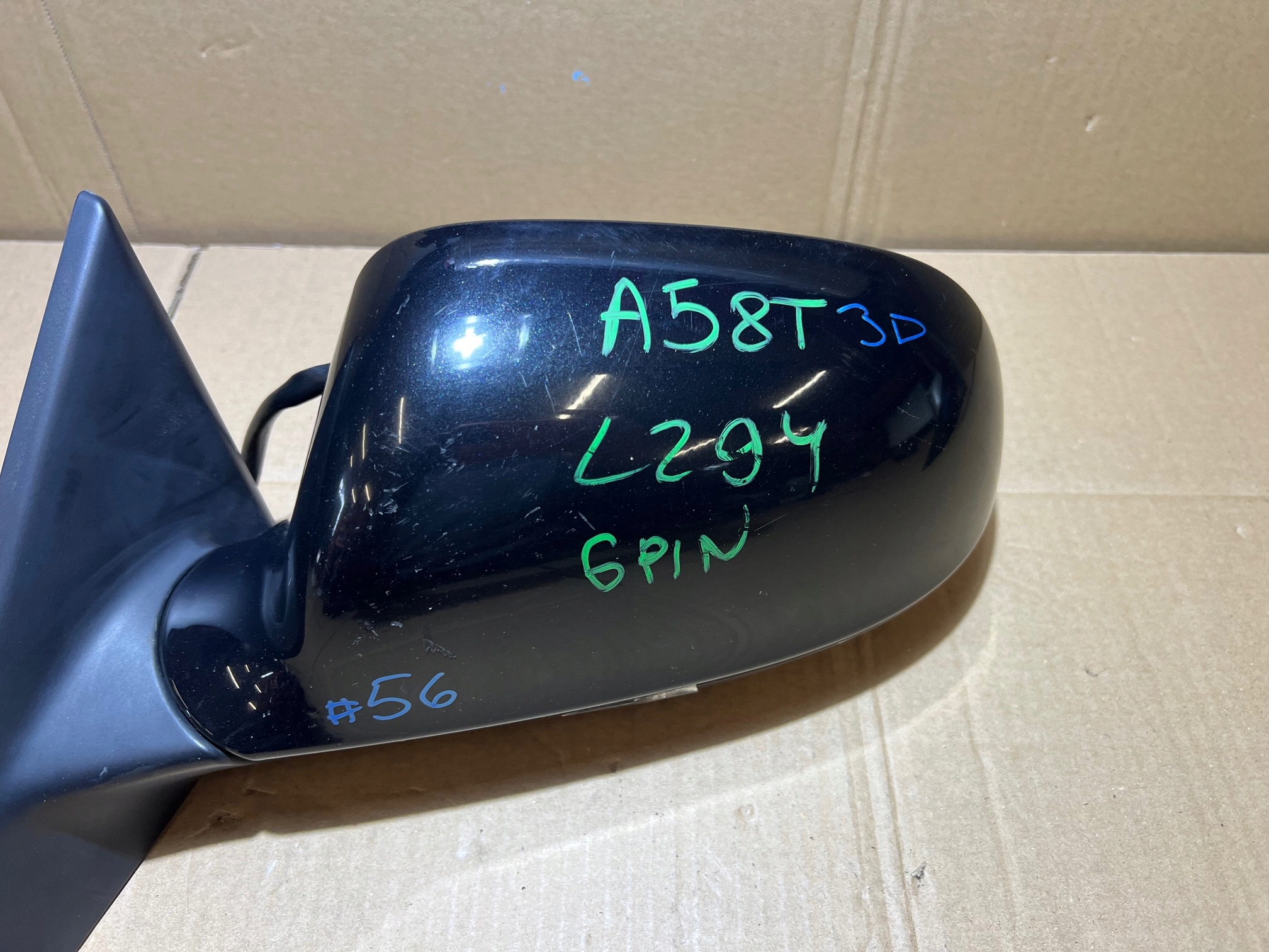 AUDI A5 8T 3D COUPE LZ9Y mirror left 6 PIN