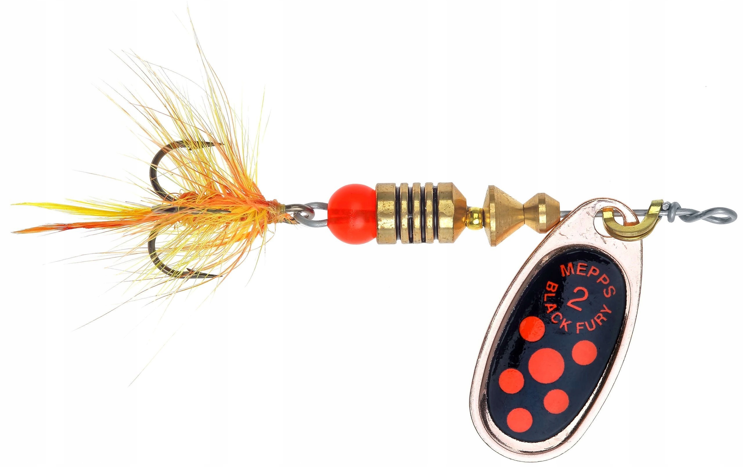 

Mepps Black Fury/mouche miedź/czerw_orange 2/4,5g