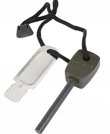 KRZESIWO MAGNEZOWE TURYSTYCZNE MILITARNE Do Rozpalania Ognia + ROZPAŁKA EAN (GTIN) 4046872182730