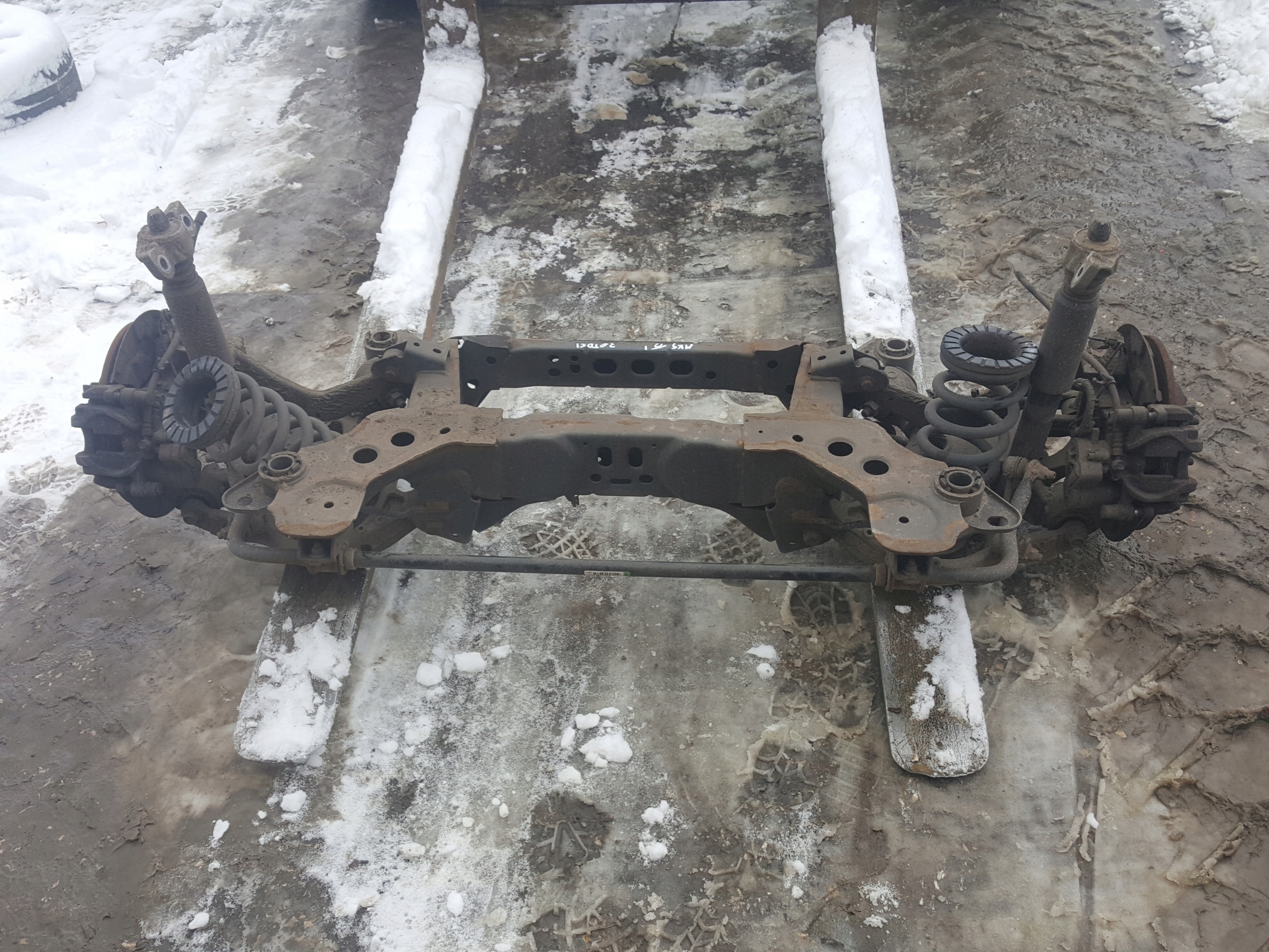 FORD MONDEO MK5 HB BELKA SANKI ZAWIESZENIE TYLNE