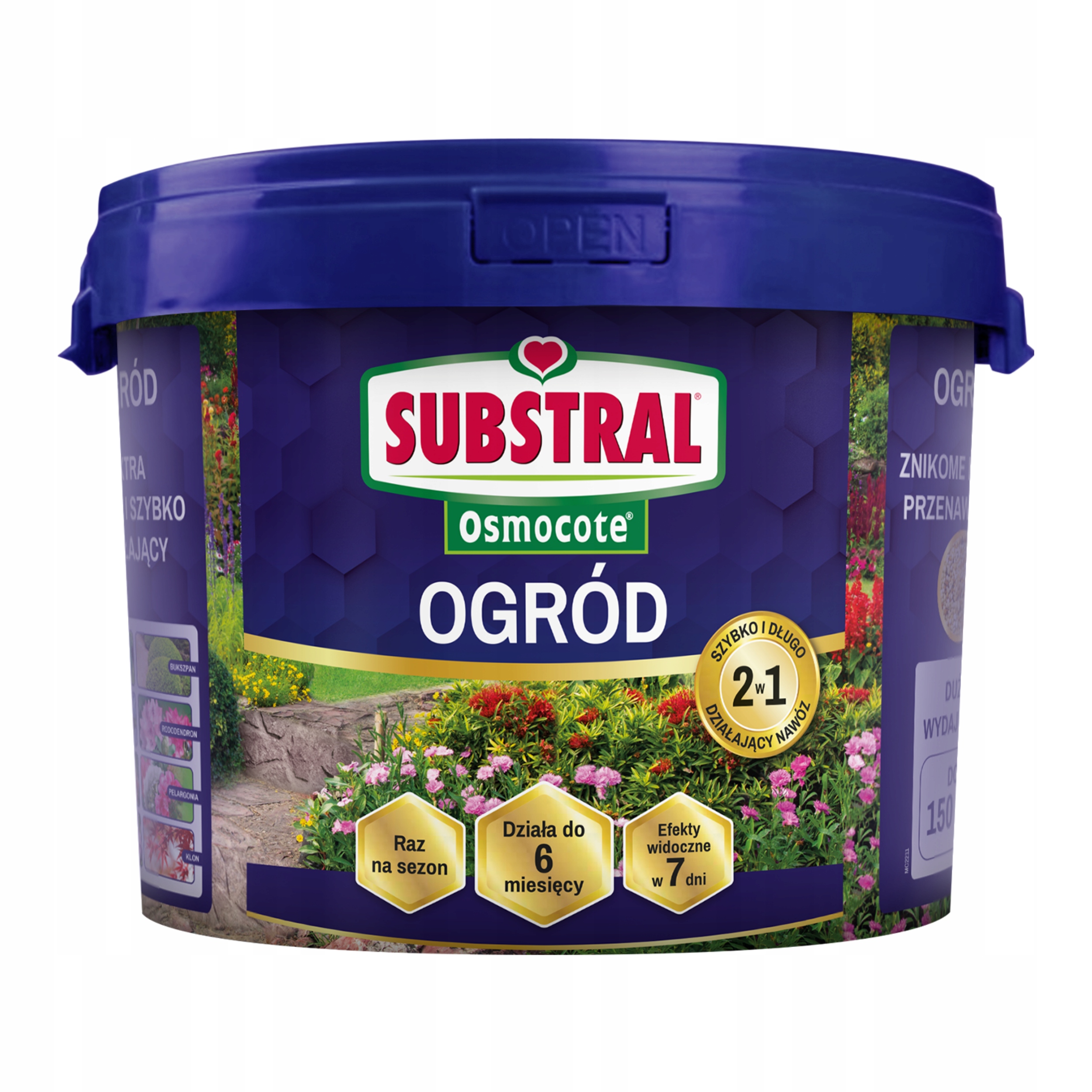 Substral Osmocote nawóz do ogrodu granulat wiaderko 4.5kg