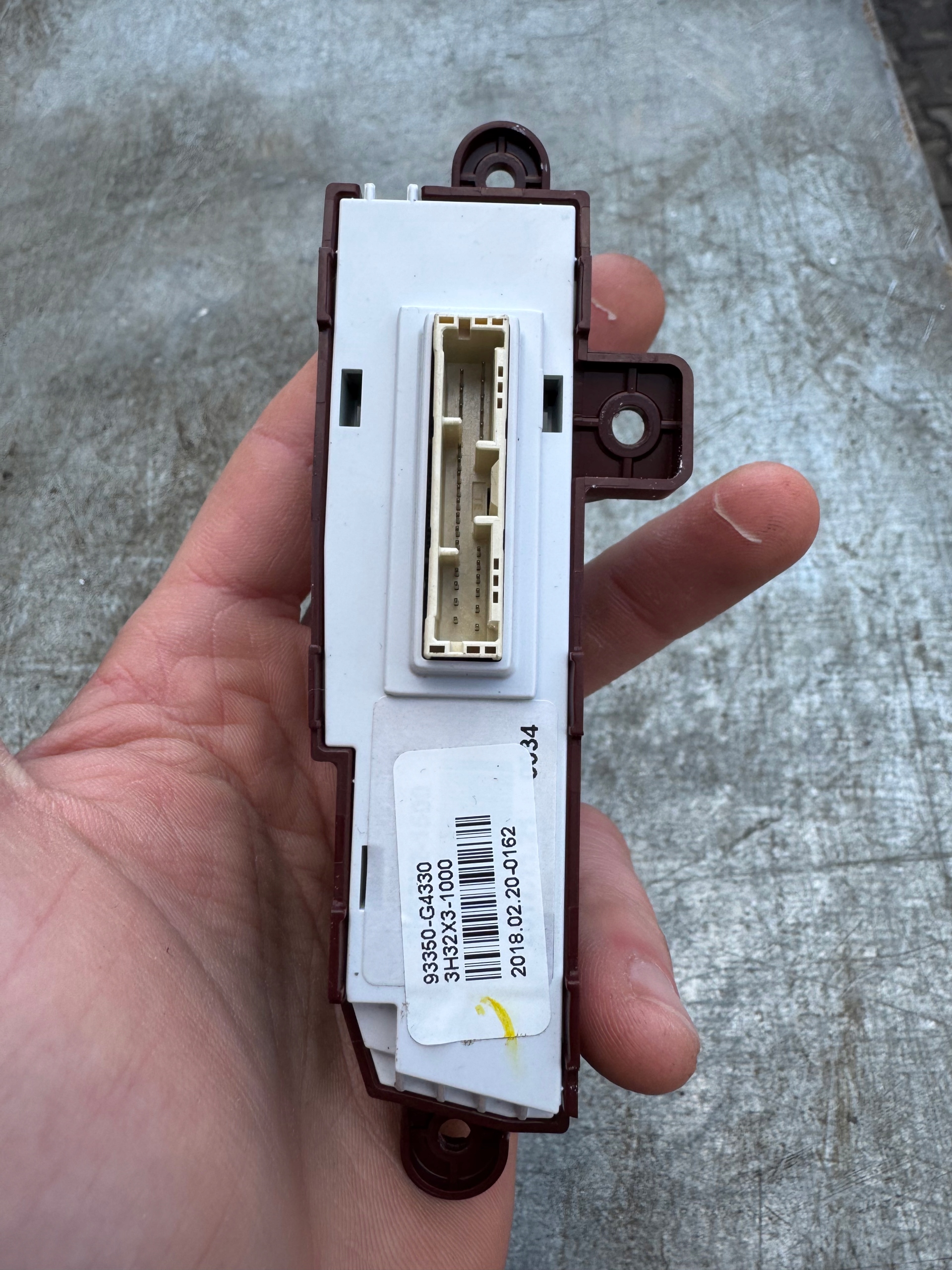 PANEL chauffage siège START STOP capteurs stationnement HYUNDAI I30 III 3