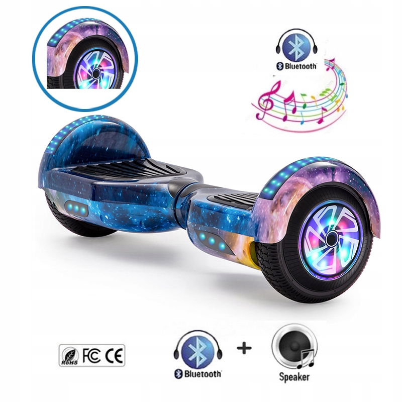Электрический скейтборд Bluetooth Hoverboard доска