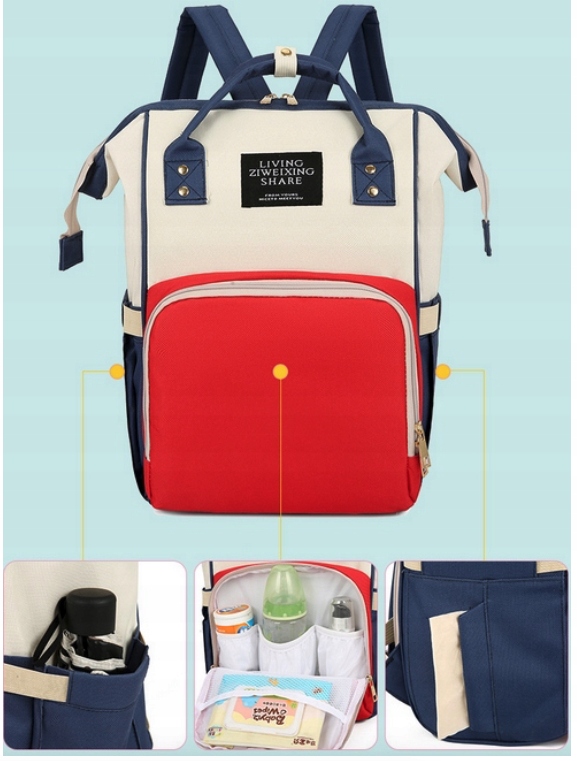 TORBA PLECAK NA PIELUCHY DLA MAMY TATY DO WÓZKA Kod producenta RA-033